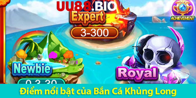 Các tính năng đặc biệt trong bắn cá Khủng Long và bí quyết chơi 2025