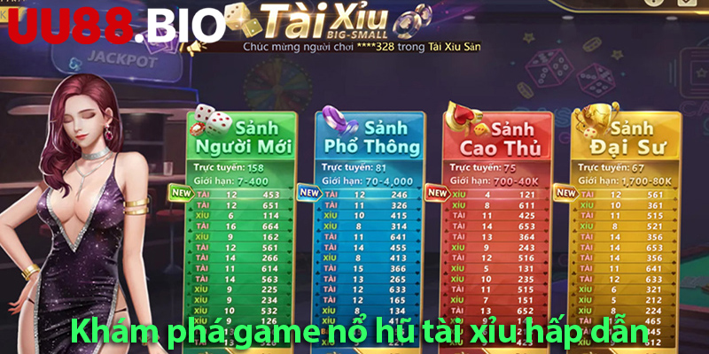 Game nổ hũ tài xỉu: Tìm hiểu cách chơi và những phần thưởng cực khủng trong game