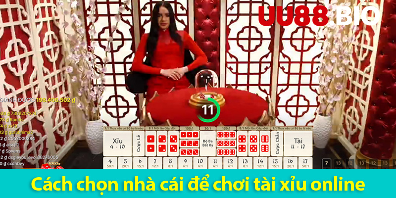 Các loại cược và cách chơi tài xỉu live luôn thắng cho bet thủ